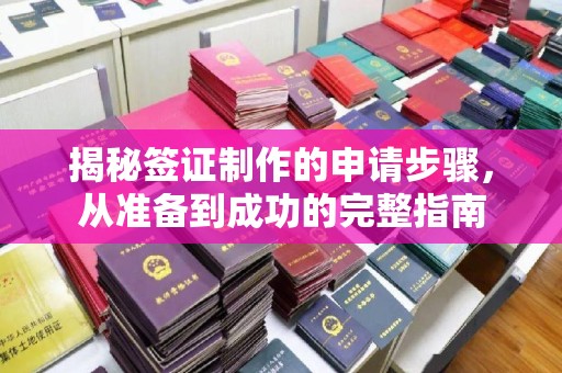 吉州揭秘签证制作的申请步骤，从准备到成功的完整指南