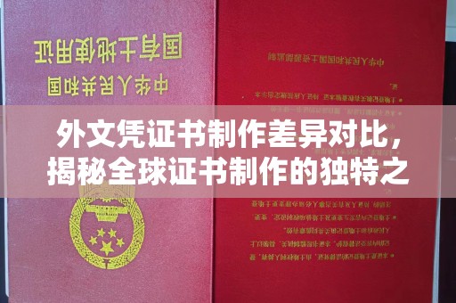 吉州外文凭证书制作差异对比，揭秘全球证书制作的独特之处